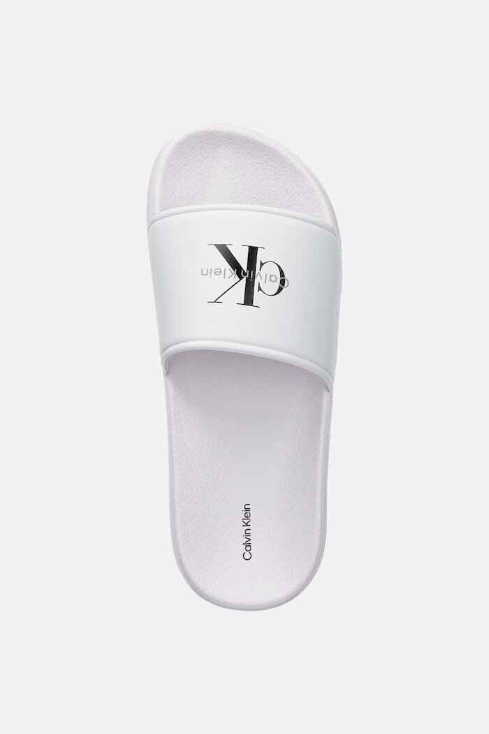 CALVIN KLEIN JEANS чехли за деца бели V3X0-83333