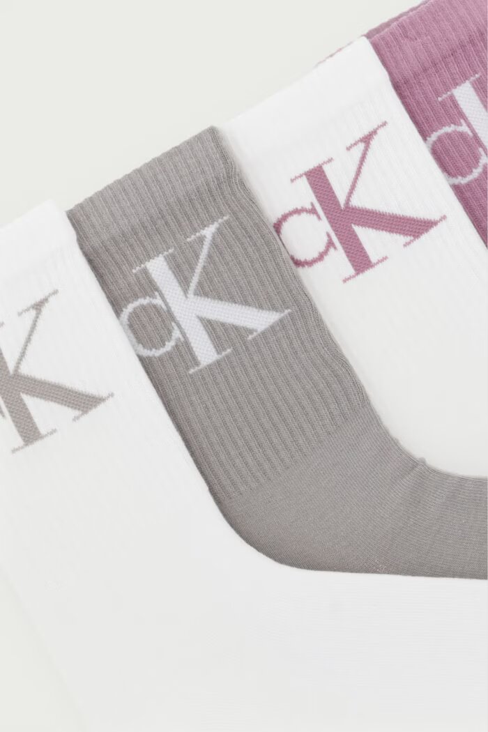 CALVIN KLEIN JEANS чорапи дамски 4 броя бели 701232678