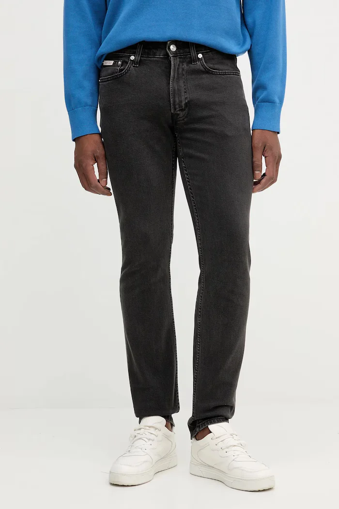 CALVIN KLEIN JEANS Дънки мъжки в черно LV04RB738G