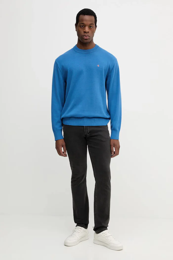 CALVIN KLEIN JEANS Дънки мъжки в черно LV04RB738G