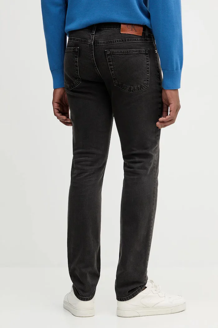 CALVIN KLEIN JEANS Дънки мъжки в черно LV04RB738G