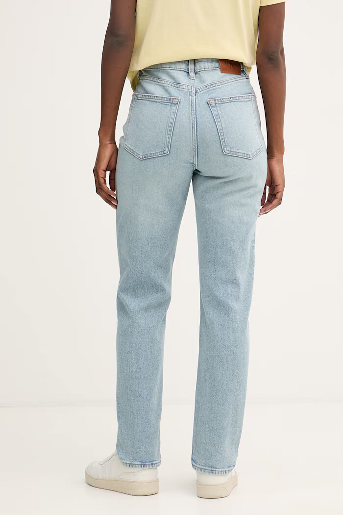 CALVIN KLEIN JEANS дънки mom fit дамски сини LV047F670G