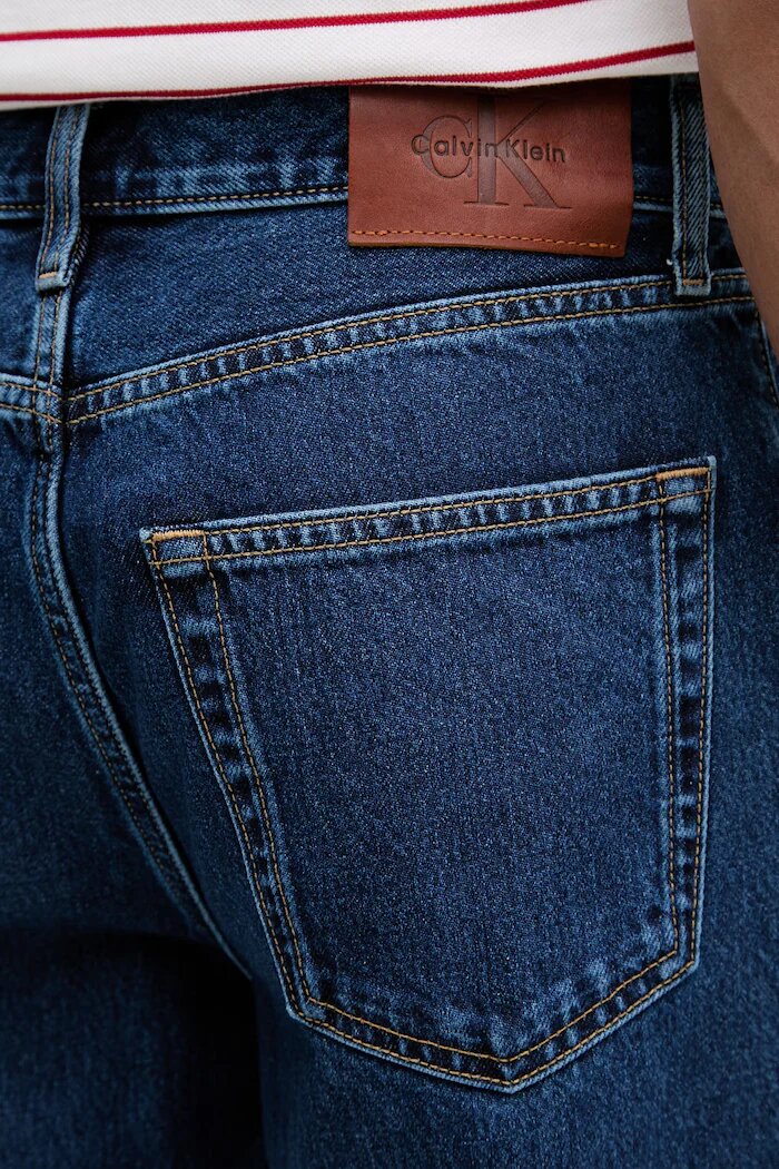 CALVIN KLEIN JEANS дънки relaxed fit мъжки тъмносини LV04RF775G