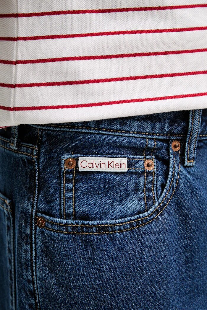 CALVIN KLEIN JEANS дънки relaxed fit мъжки тъмносини LV04RF775G