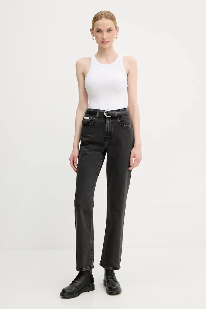 CALVIN KLEIN JEANS Дънки с висока талия LV047B909G