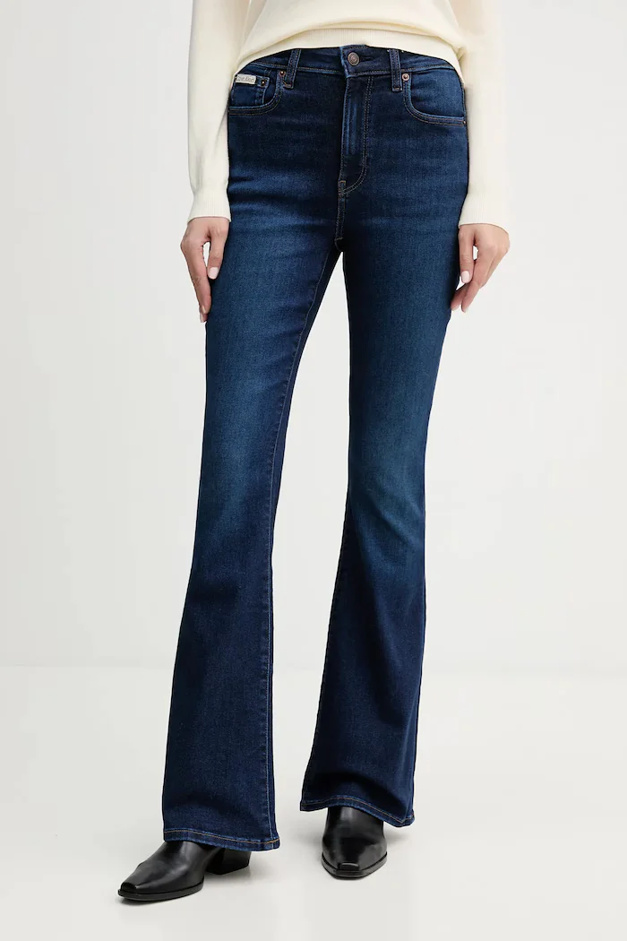 CALVIN KLEIN JEANS Дънки с висока талия LV047D755G