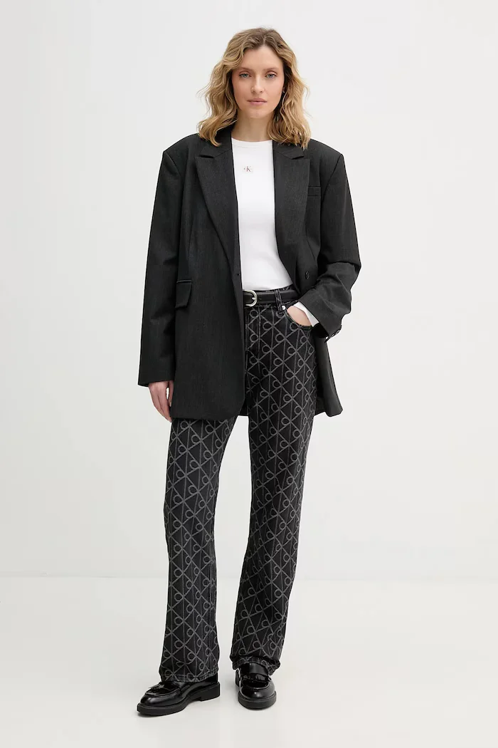 CALVIN KLEIN JEANS Дънки с висока талия LV047E620G