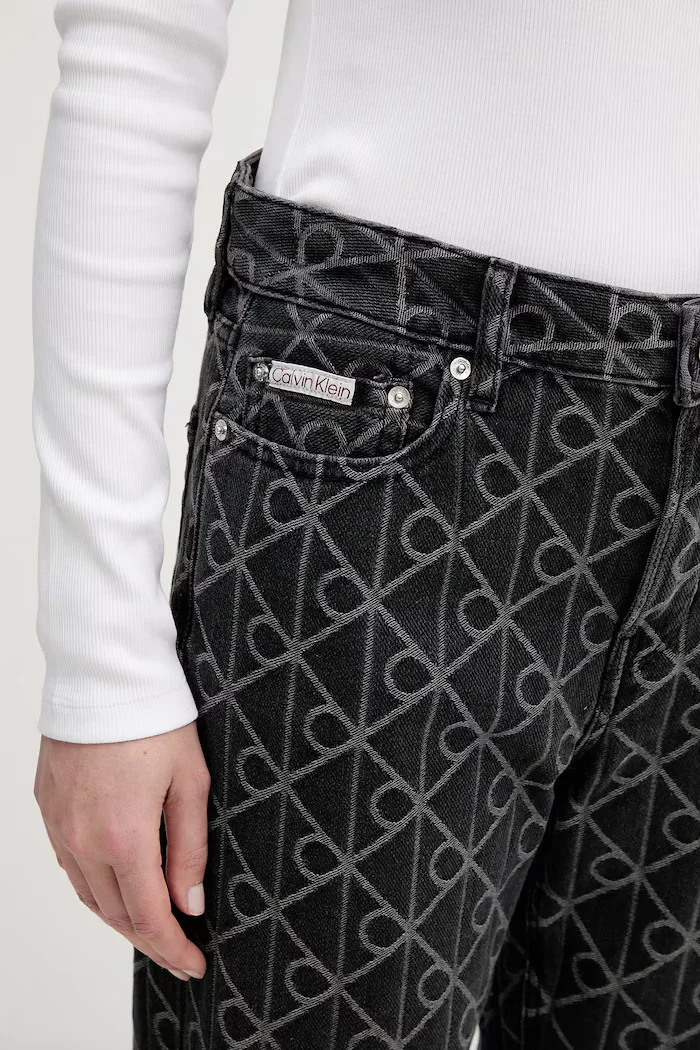 CALVIN KLEIN JEANS Дънки с висока талия LV047E620G