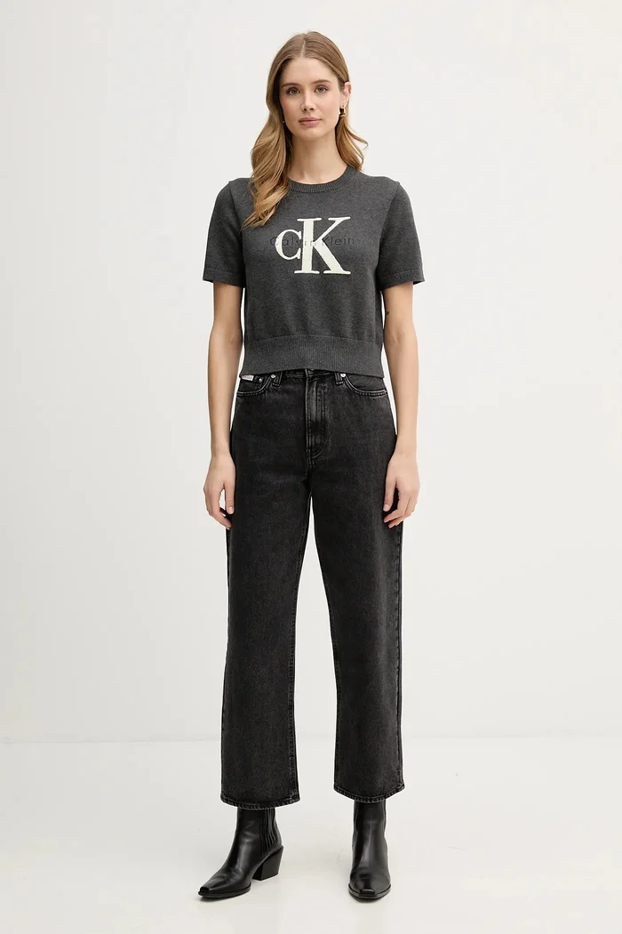 CALVIN KLEIN JEANS Дънки с висока талия LV047E627G