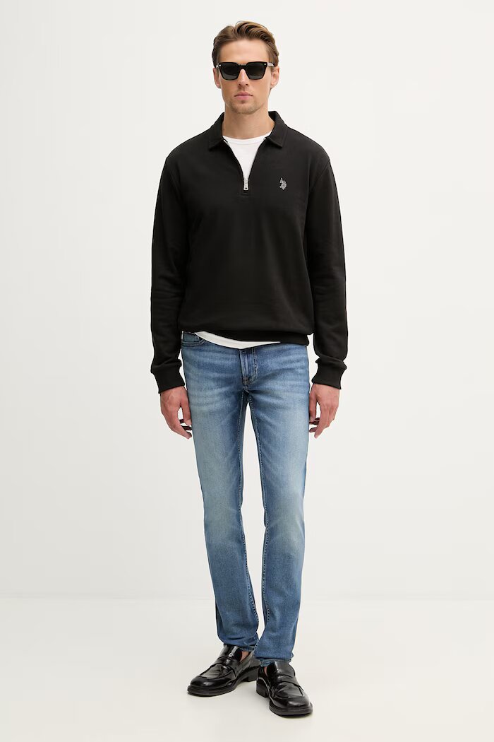 CALVIN KLEIN JEANS дънки skinny мъжки сини LV04RG793G