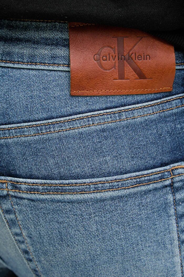 CALVIN KLEIN JEANS дънки skinny мъжки сини LV04RG793G