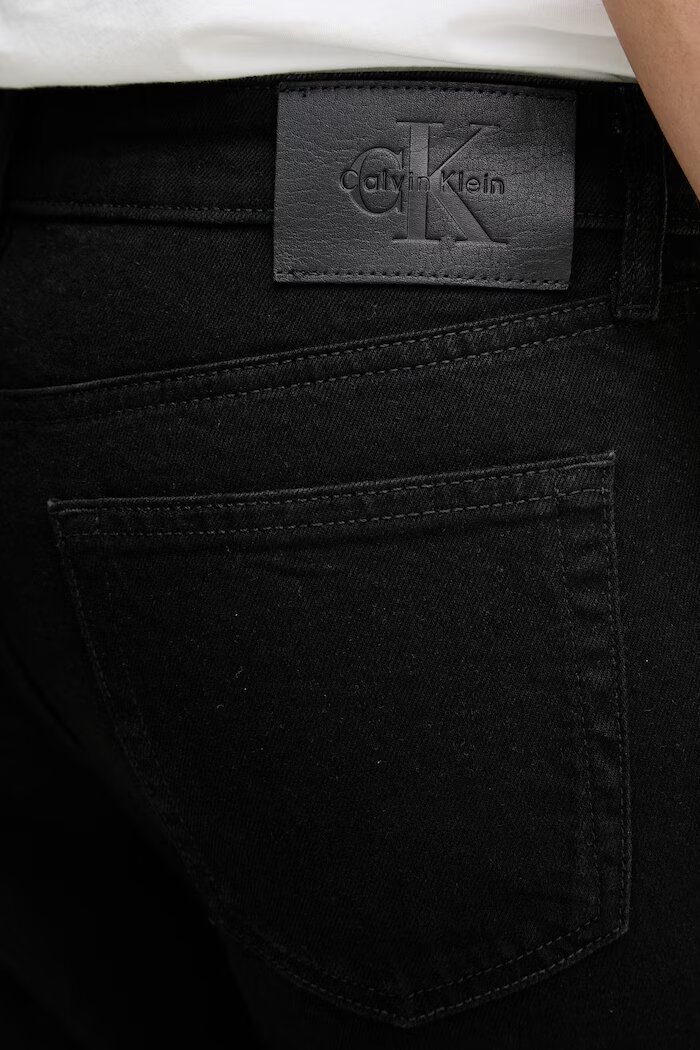 CALVIN KLEIN JEANS дънки slim fit мъжки черни LV04RF925G
