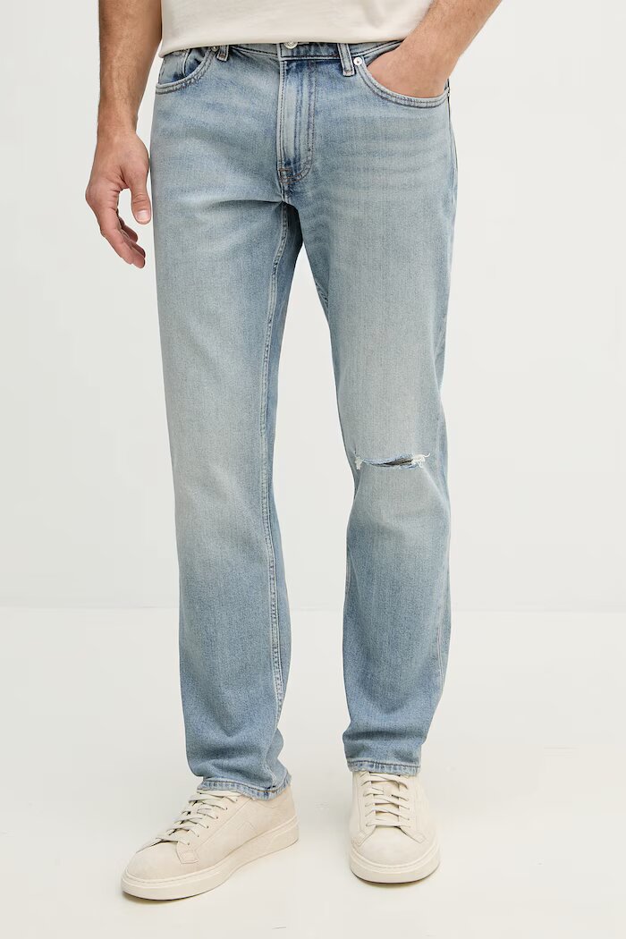 CALVIN KLEIN JEANS дънки slim fit мъжки сини LV04RF759G