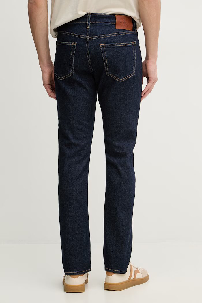 CALVIN KLEIN JEANS дънки slim fit мъжки тъмносини LV04RF757G