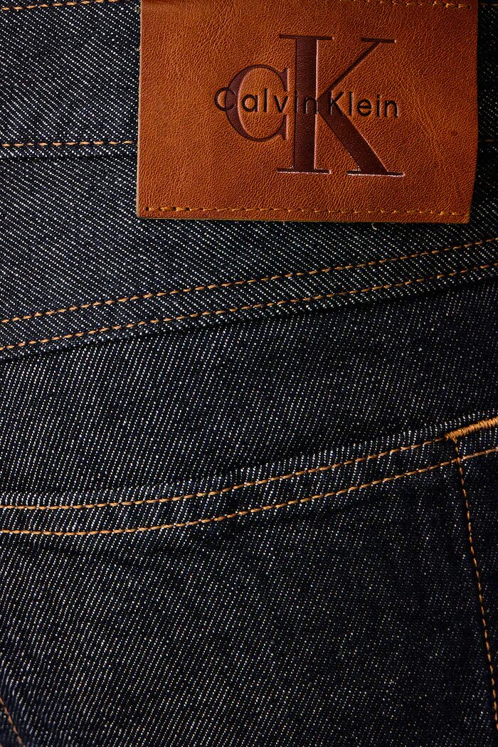 CALVIN KLEIN JEANS дънки straight мъжки тъмносини LV04RH701G