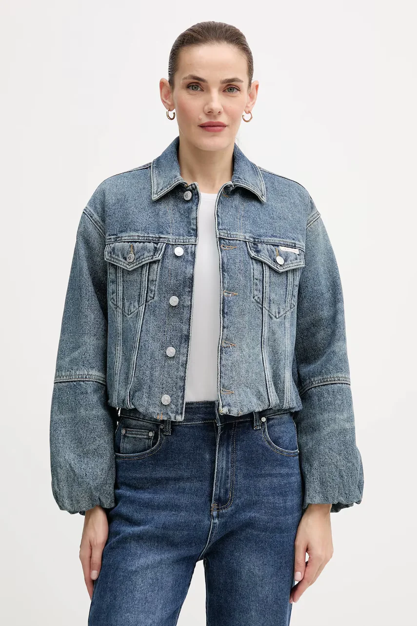 CALVIN KLEIN JEANS Дънково яке от памук