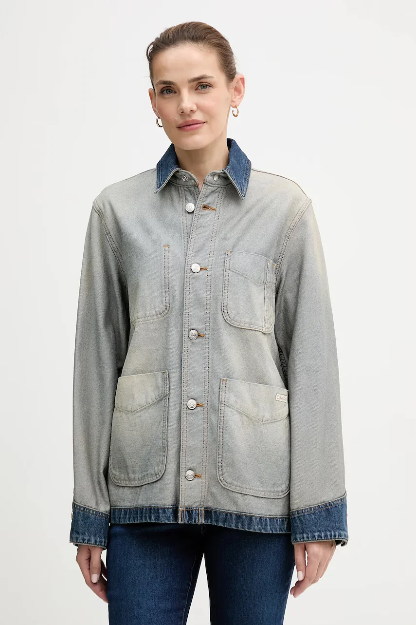 CALVIN KLEIN JEANS Дънково яке от памук