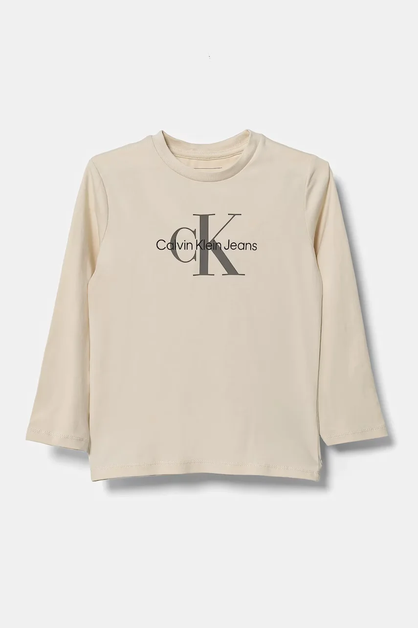 CALVIN KLEIN JEANS Детска блуза с дълги ръкави