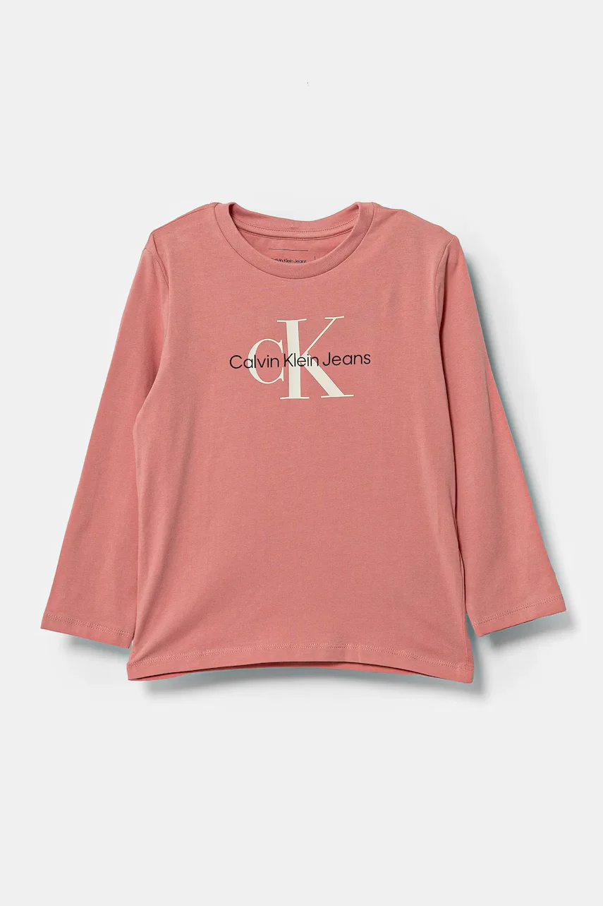 CALVIN KLEIN JEANS Детска блуза с дълги ръкави
