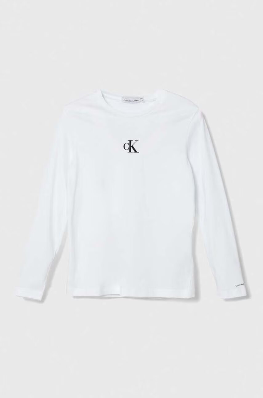 CALVIN KLEIN JEANS Детска блуза с дълги ръкави
