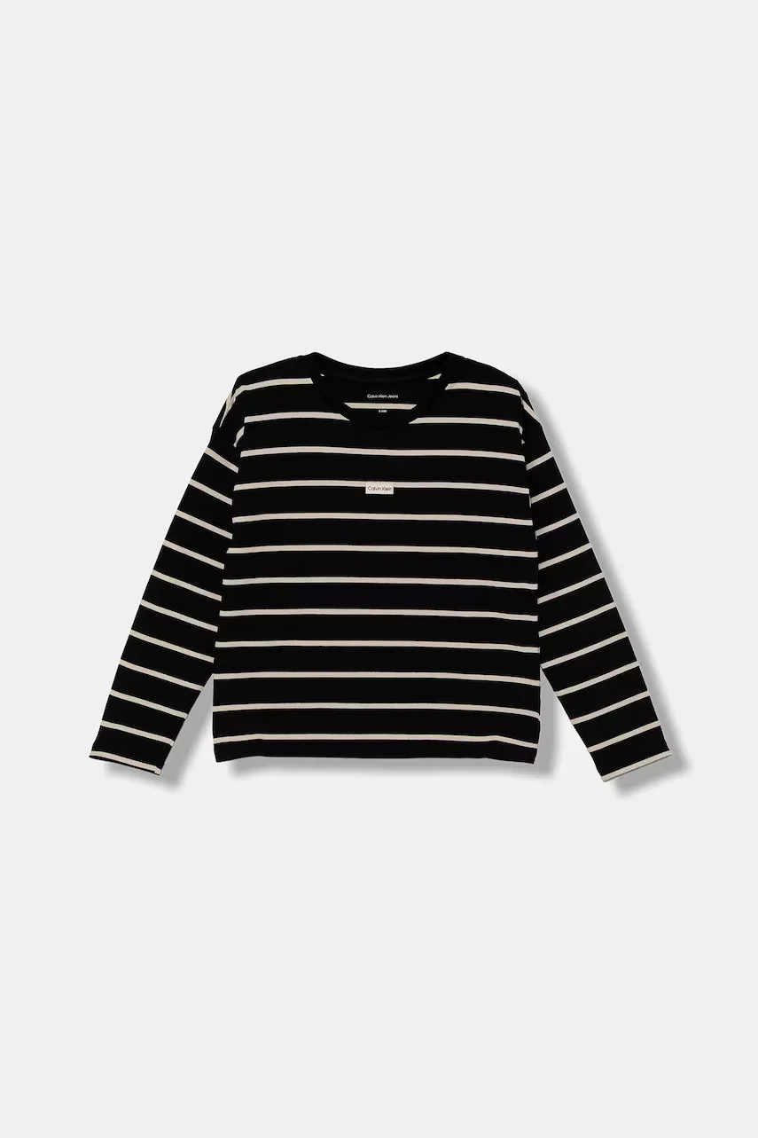 CALVIN KLEIN JEANS Детска блуза с дълги ръкави