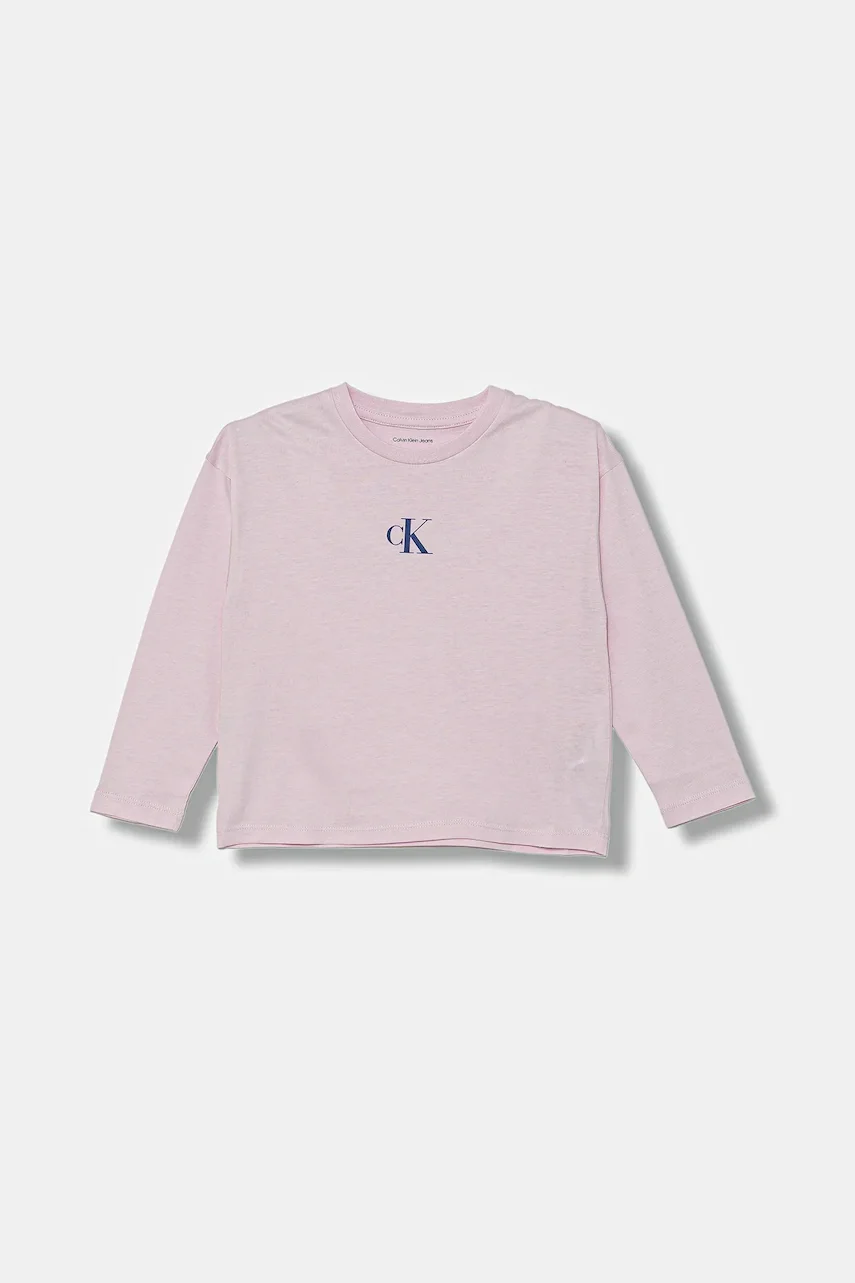 CALVIN KLEIN JEANS Детска блуза с дълги ръкави
