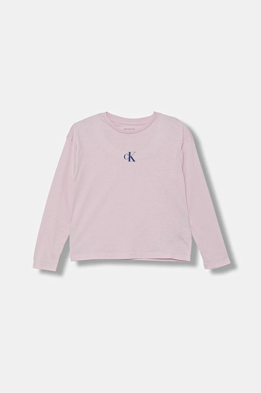 CALVIN KLEIN JEANS Детска блуза с дълги ръкави