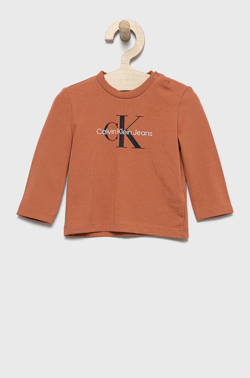 CALVIN KLEIN JEANS Детска блуза с дълги ръкави