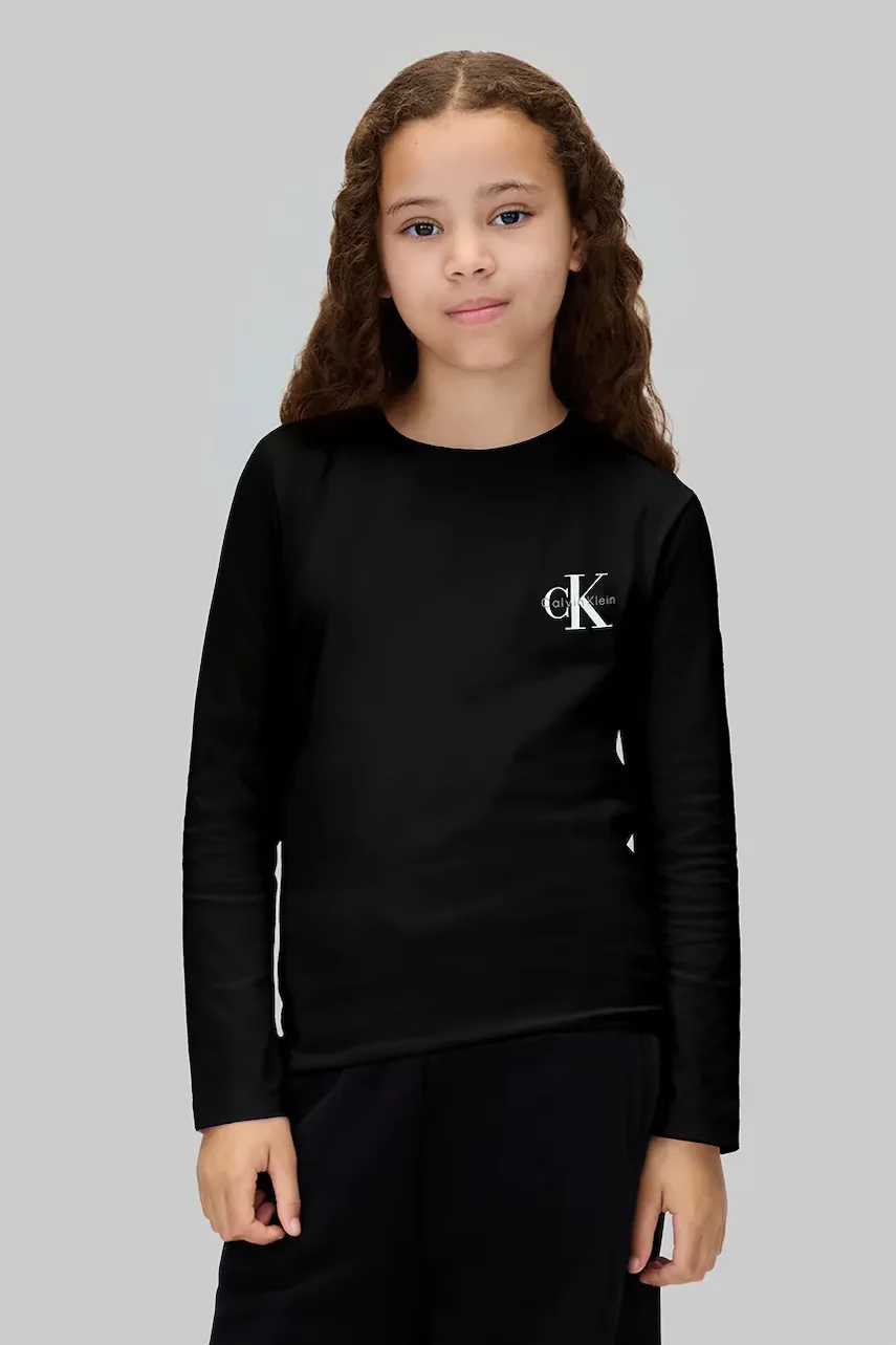 CALVIN KLEIN JEANS Детска блуза с дълги ръкави
