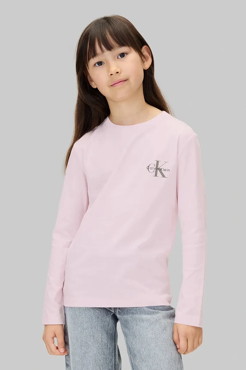CALVIN KLEIN JEANS Детска блуза с дълги ръкави