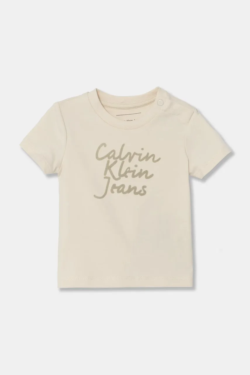 CALVIN KLEIN JEANS Детска памучна тениска