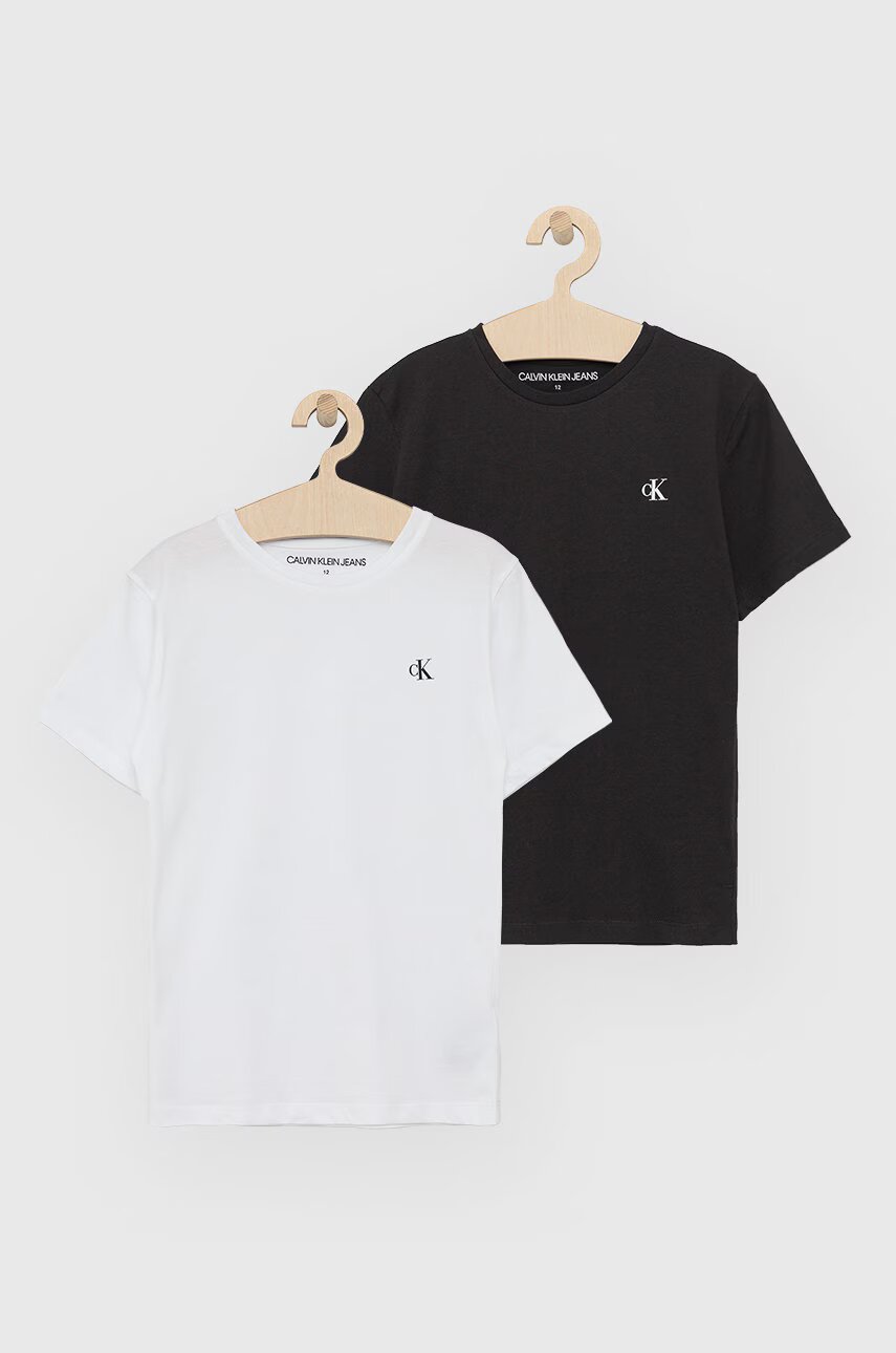 CALVIN KLEIN JEANS Детска памучна тениска