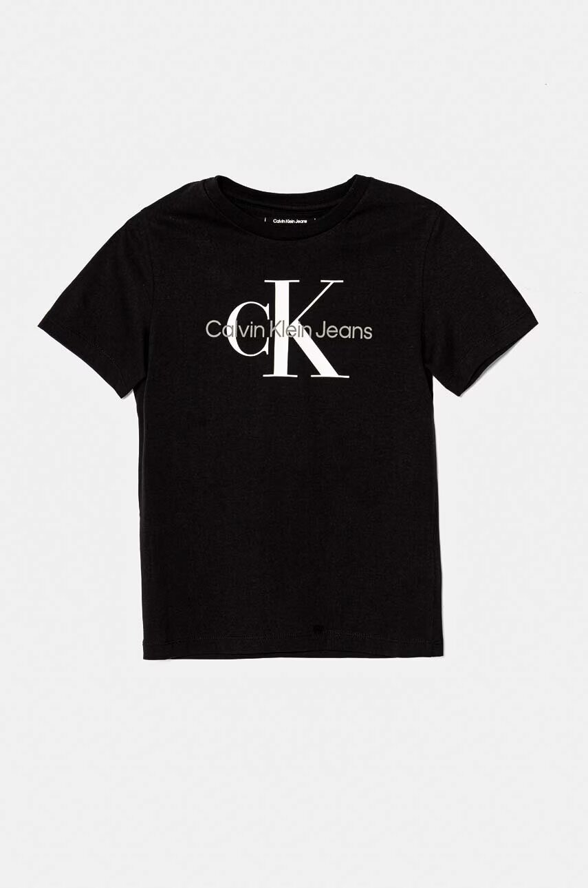 CALVIN KLEIN JEANS Детска памучна тениска