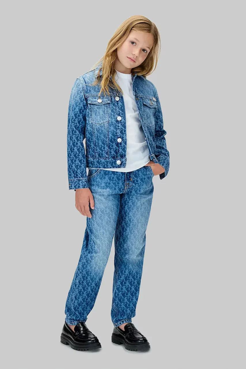 CALVIN KLEIN JEANS Детски дънки BARREL