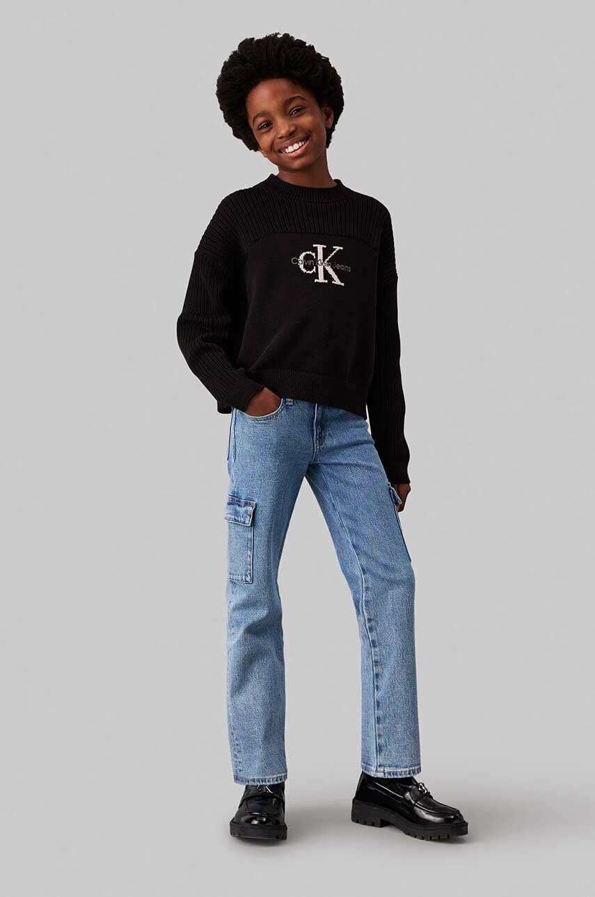 CALVIN KLEIN JEANS Детски дънки MR STRAIGHT