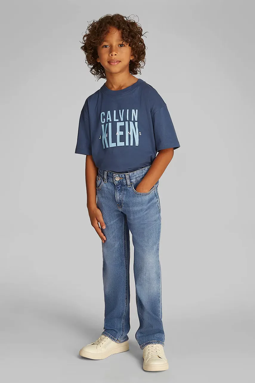 CALVIN KLEIN JEANS Детски дънки STRAIGHT