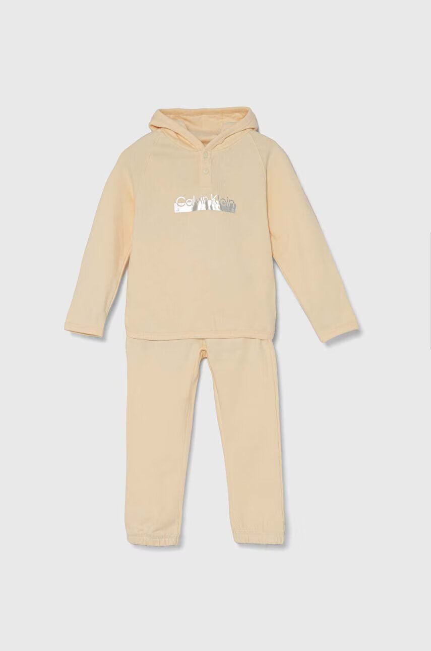 CALVIN KLEIN JEANS Детски памучен анцуг