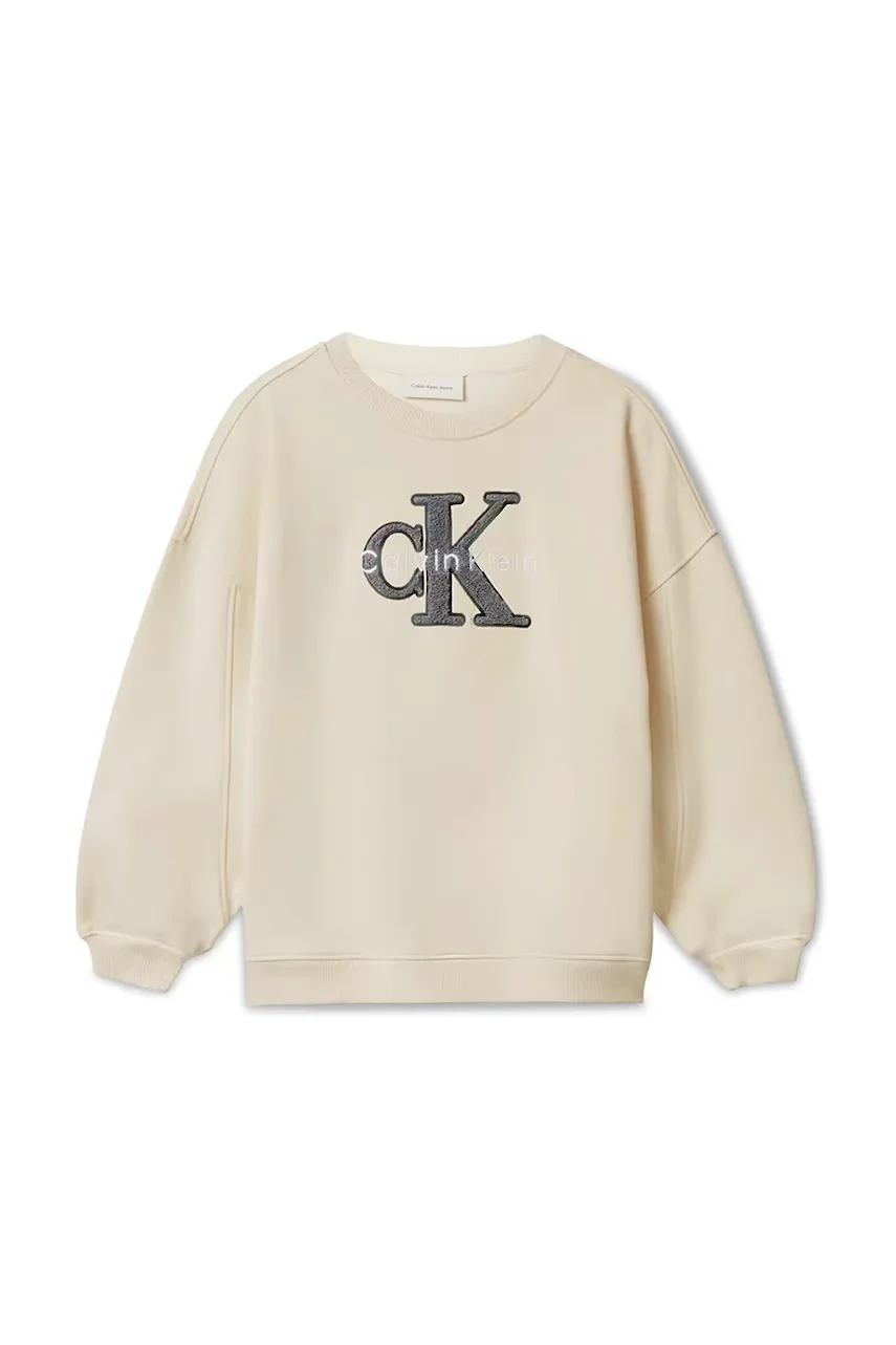 CALVIN KLEIN JEANS Детски памучен суичър