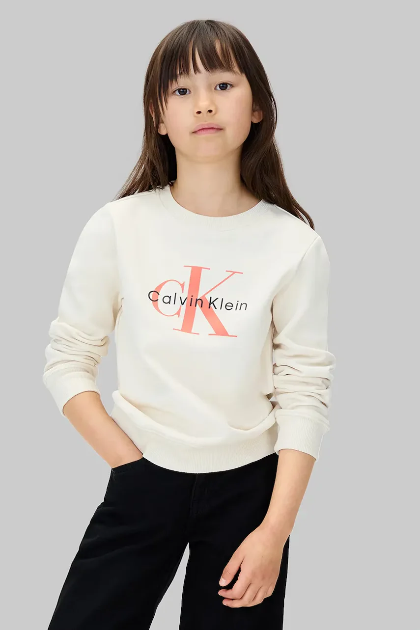 CALVIN KLEIN JEANS Детски памучен суичър