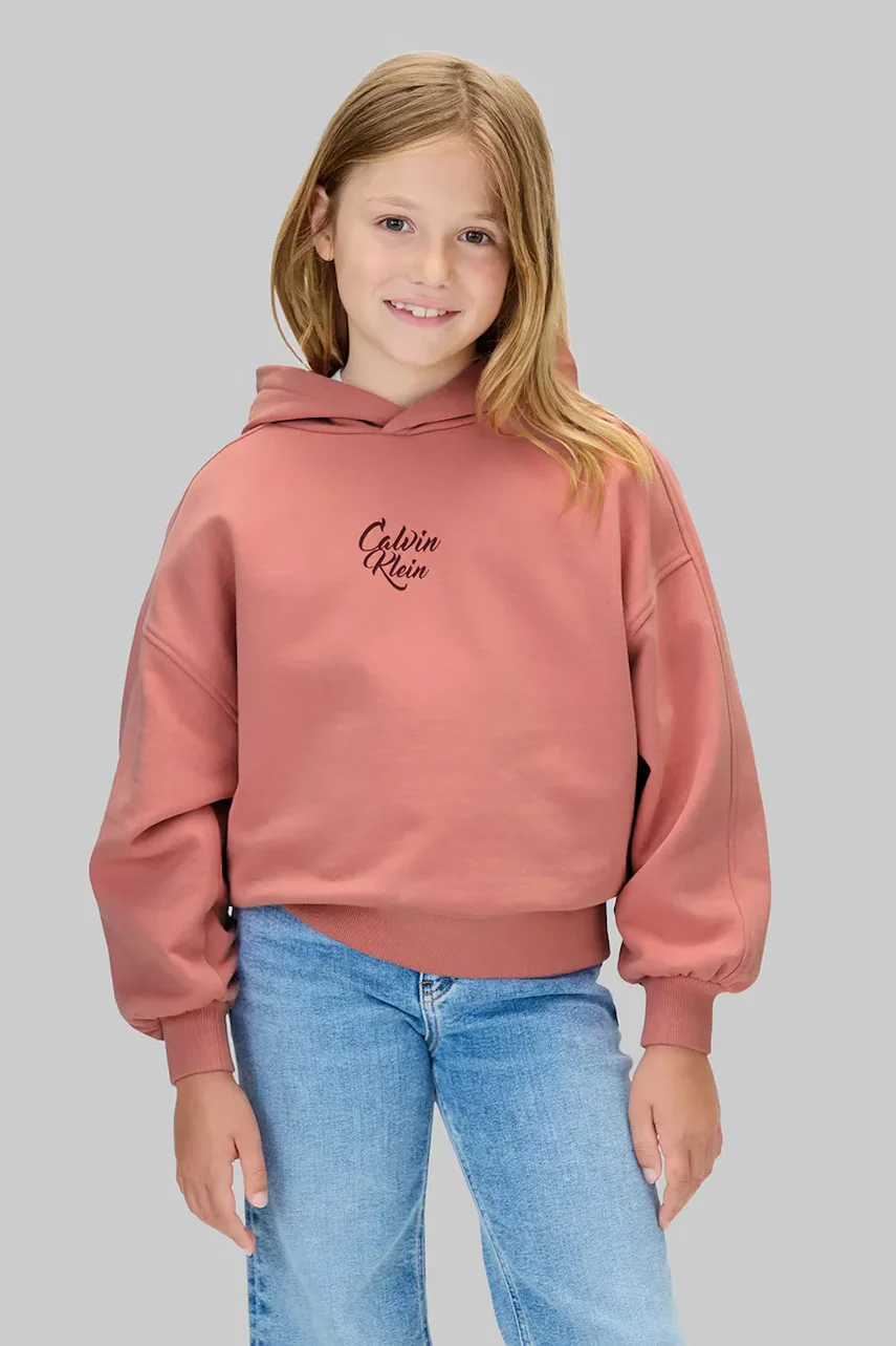 CALVIN KLEIN JEANS Детски памучен суичър