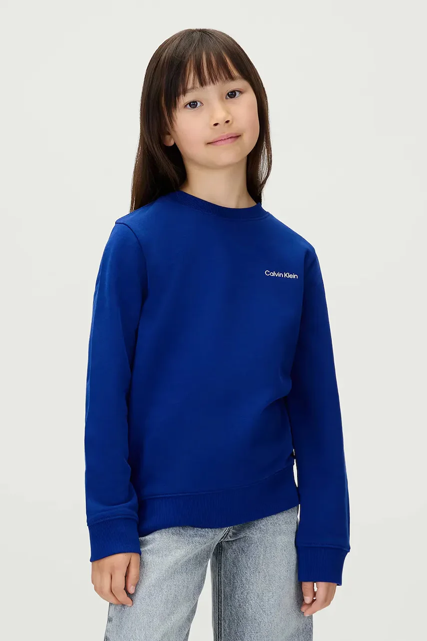 CALVIN KLEIN JEANS Детски памучен суичър