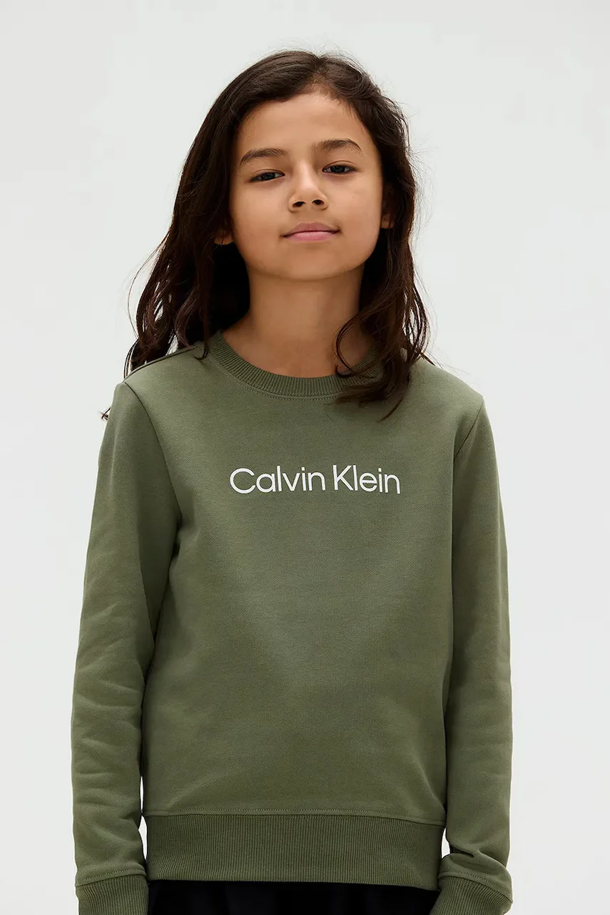 CALVIN KLEIN JEANS Детски памучен суичър