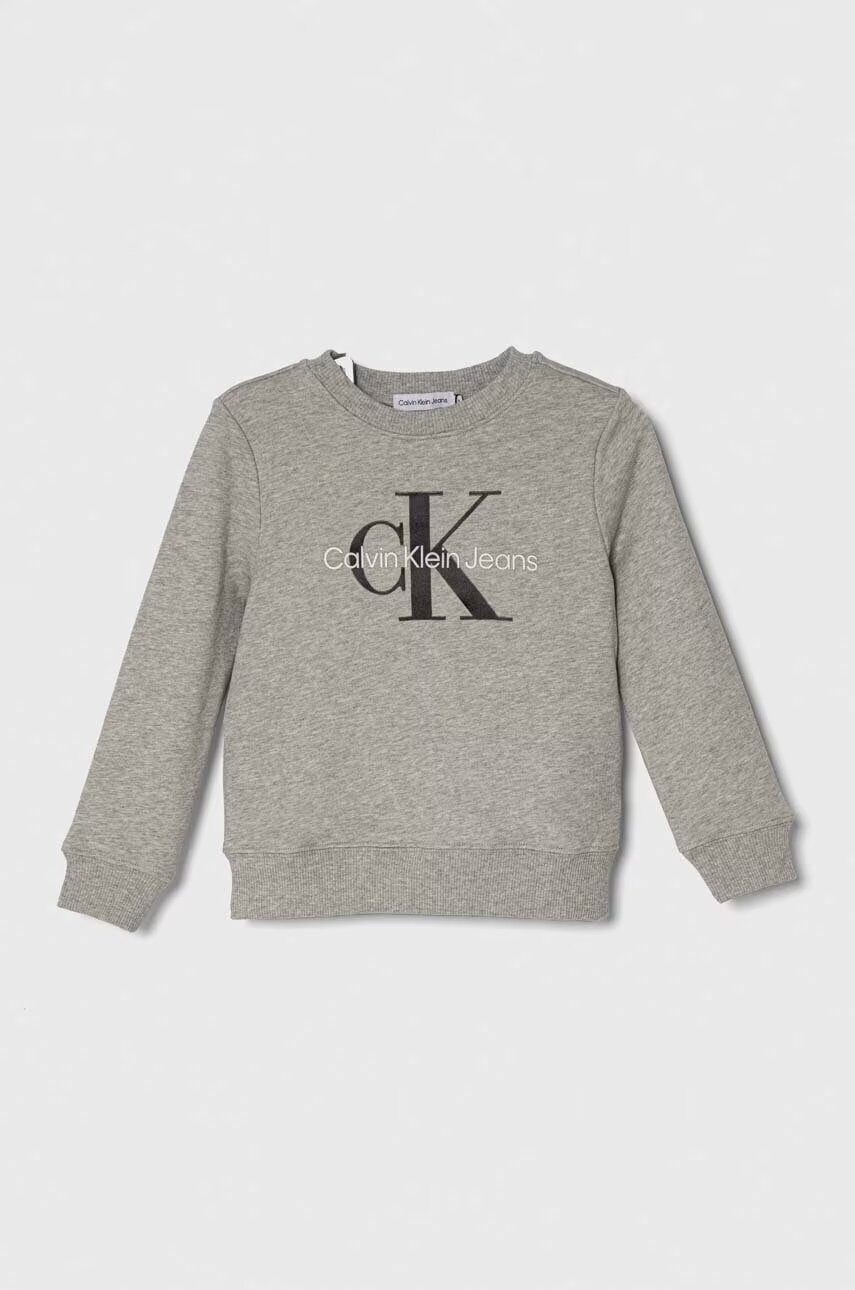 CALVIN KLEIN JEANS Детски памучен суичър