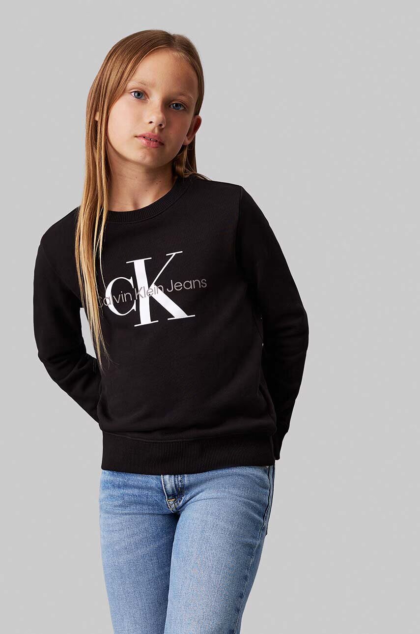 CALVIN KLEIN JEANS Детски памучен суичър