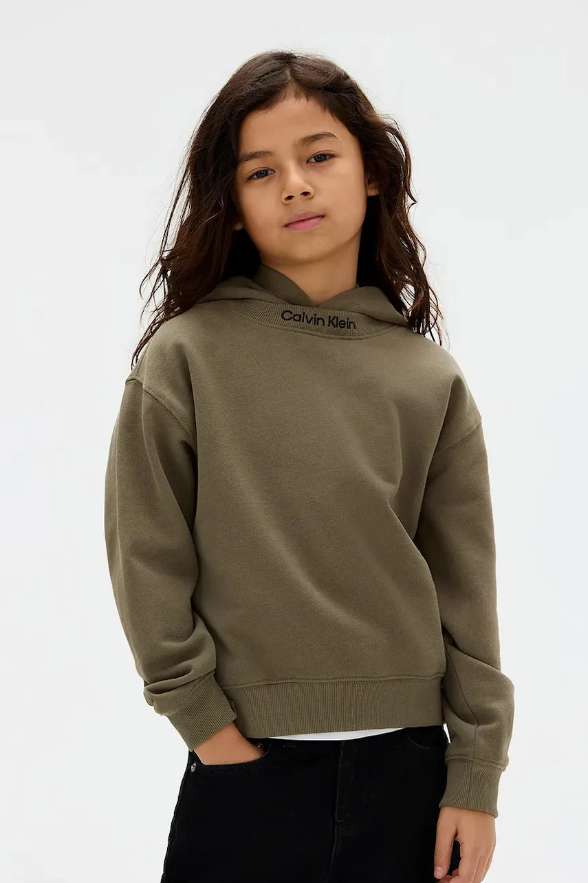 CALVIN KLEIN JEANS Детски памучен суичър