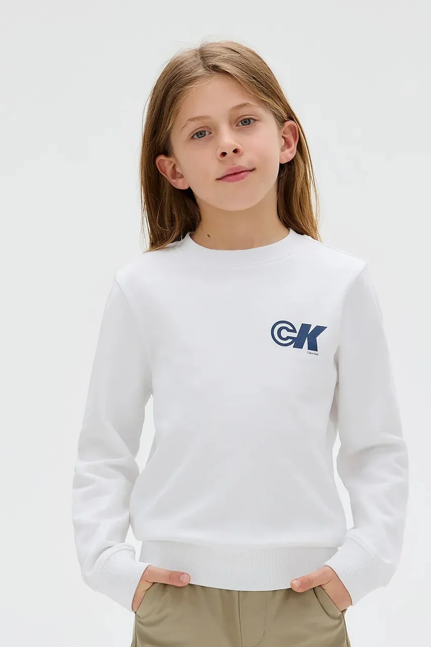 CALVIN KLEIN JEANS Детски памучен суичър