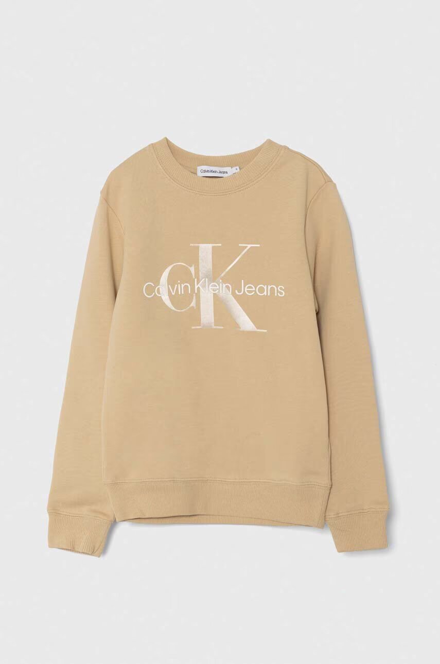 CALVIN KLEIN JEANS Детски памучен суичър