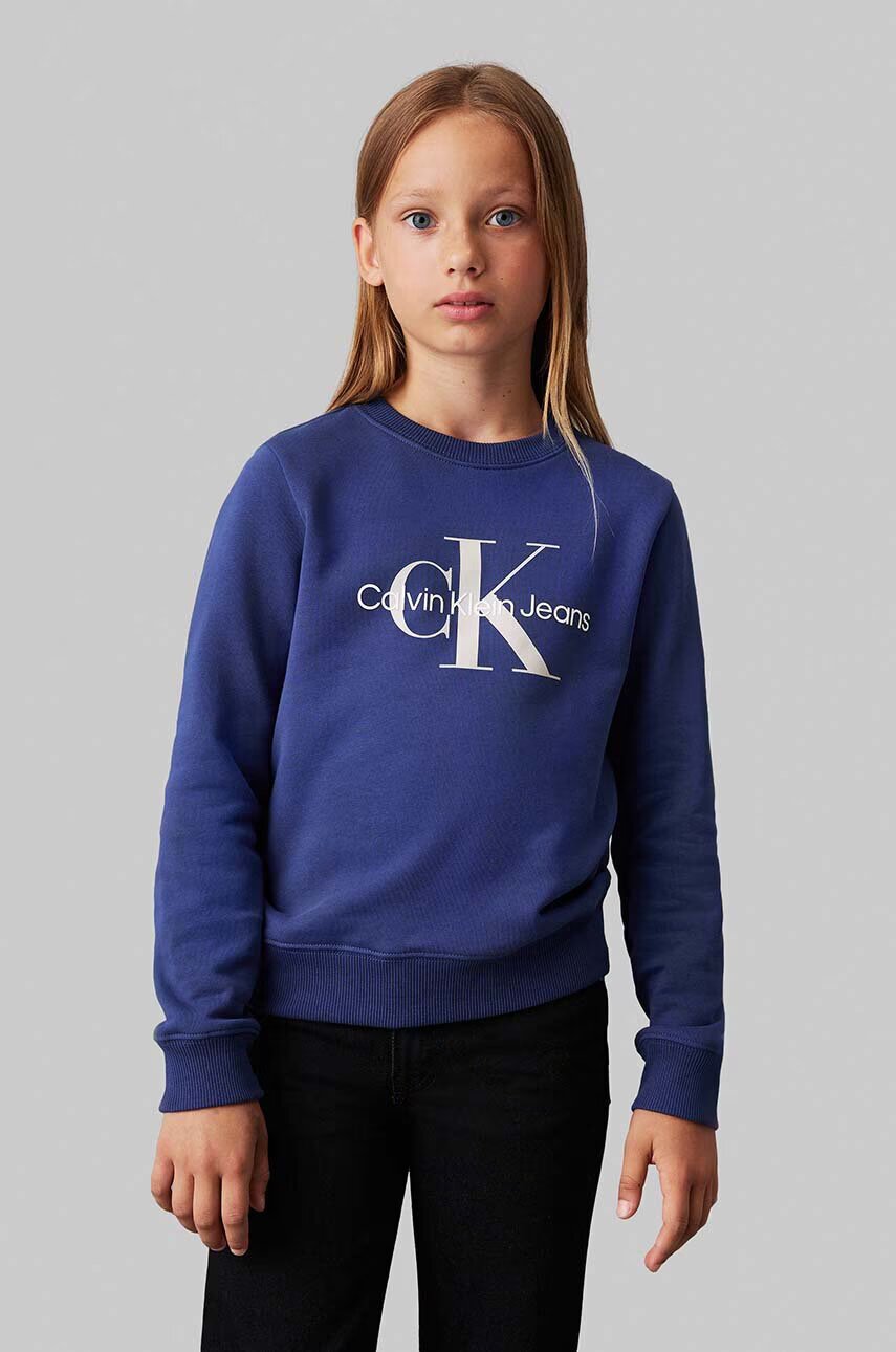 CALVIN KLEIN JEANS Детски памучен суичър