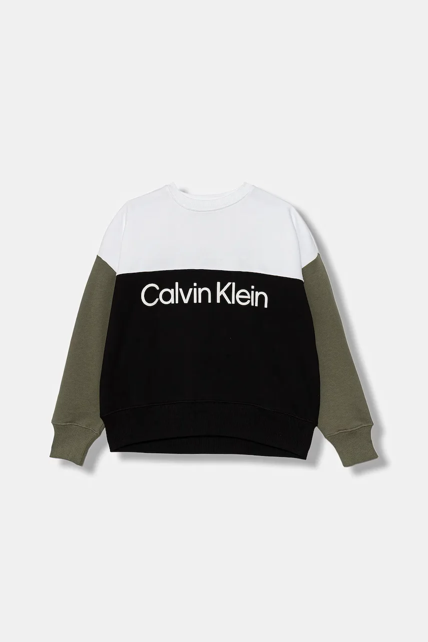 CALVIN KLEIN JEANS Детски памучен суичър
