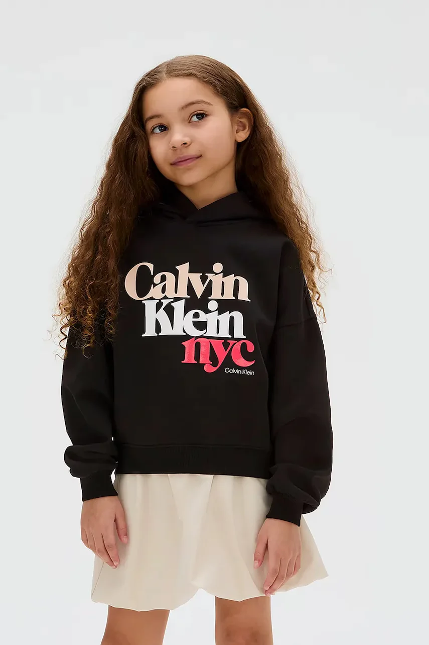 CALVIN KLEIN JEANS Детски памучен суичър
